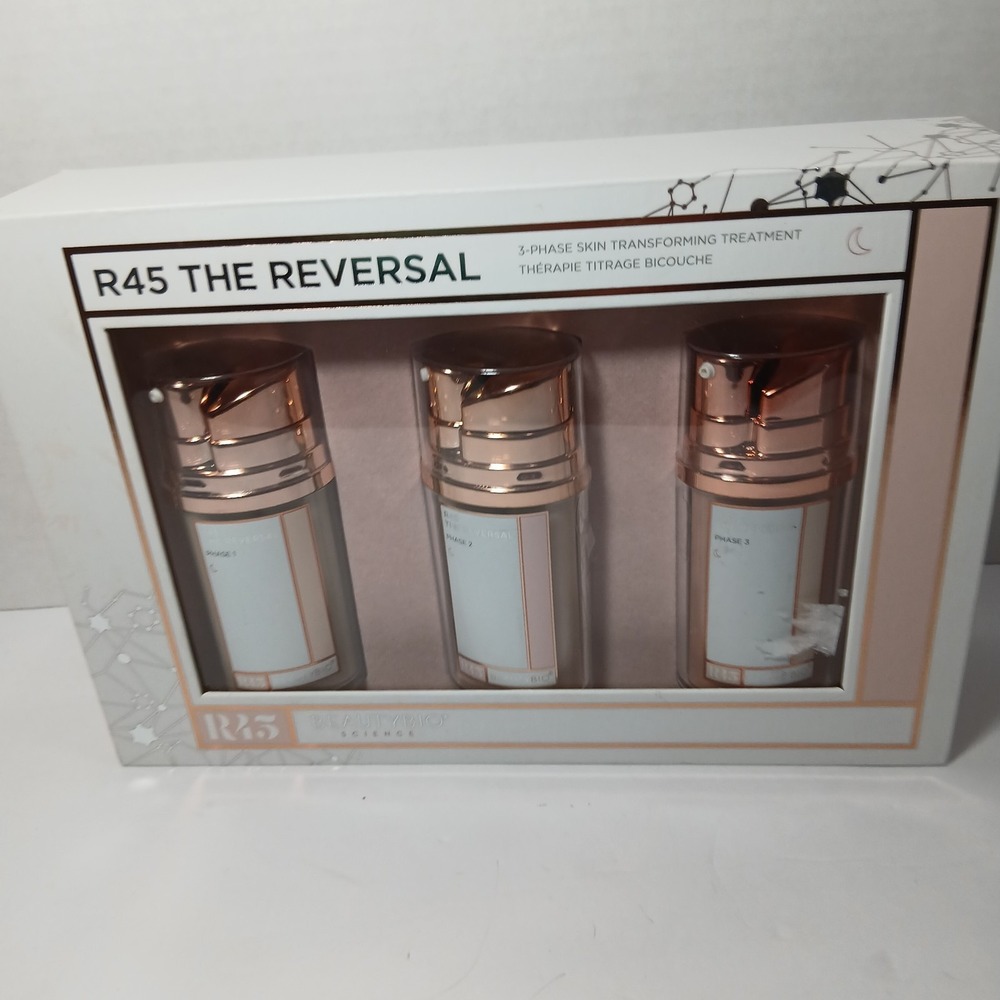 BeautyBio Science R45 The Reversal 3-Phase Skin Transforming Treatment Set .34oz